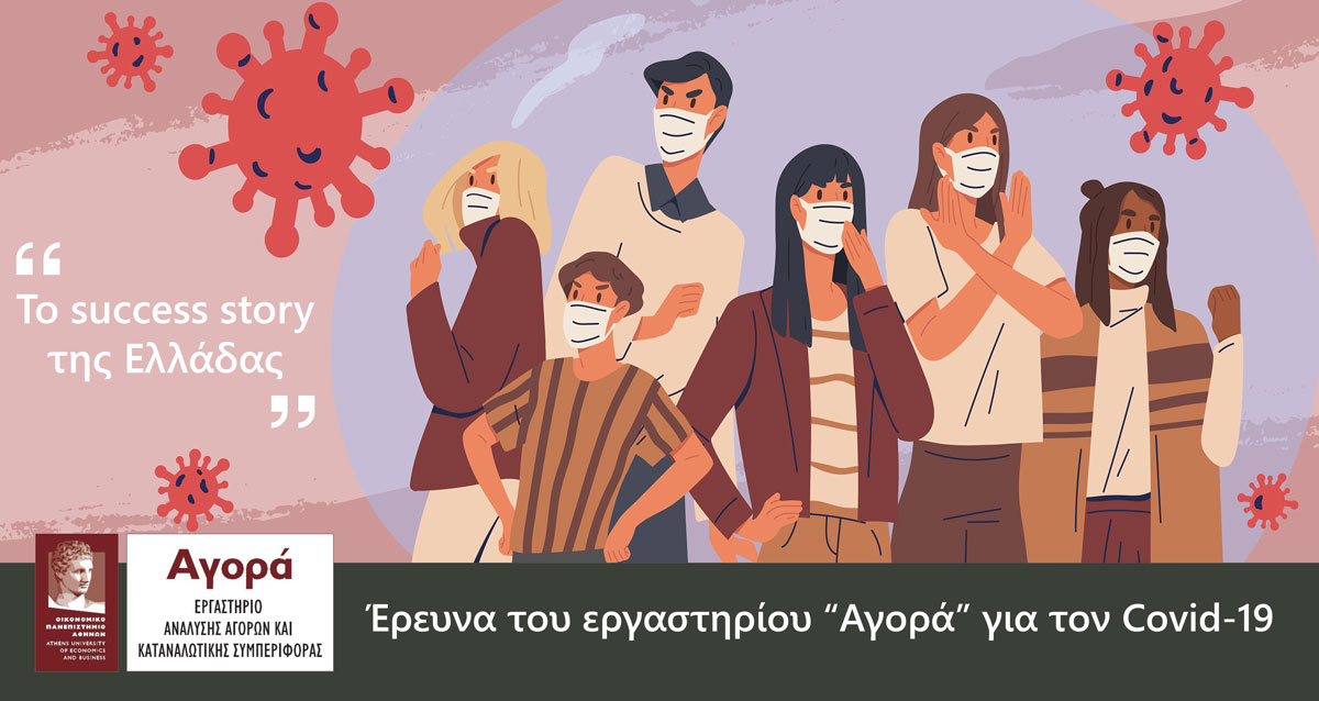 Έρευνα του εργαστηρίου “Αγορά” για τον Covid-19 | ❝ To success story της Ελλάδας ❞